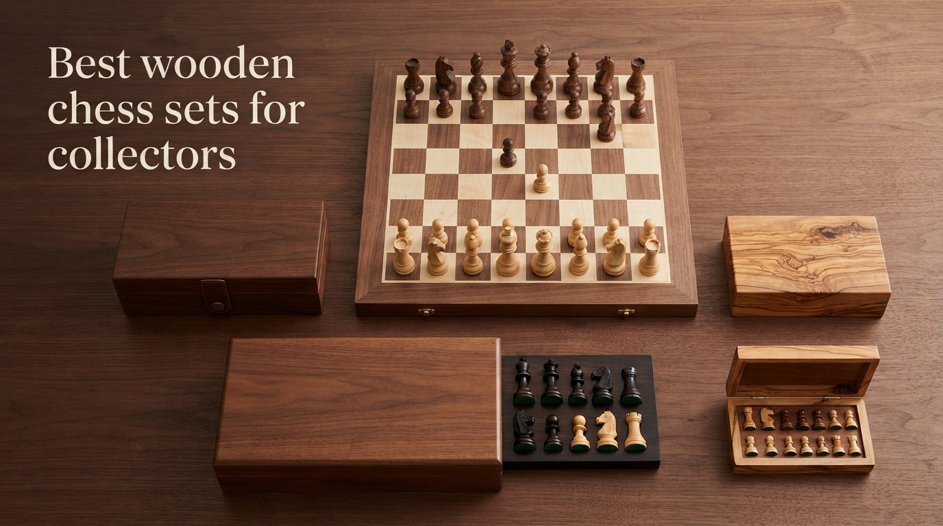 Best wooden chess sets for collectors