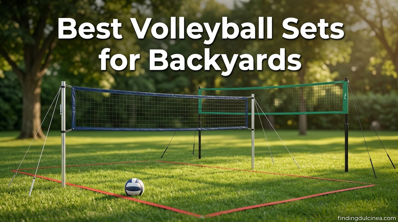 Best volleyball sets for backyards