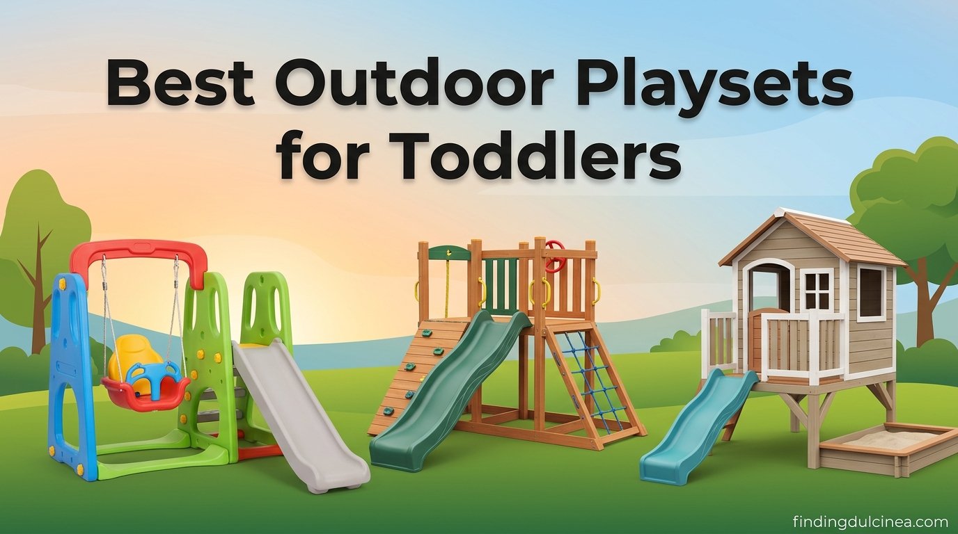 Best outdoor playsets for toddlers