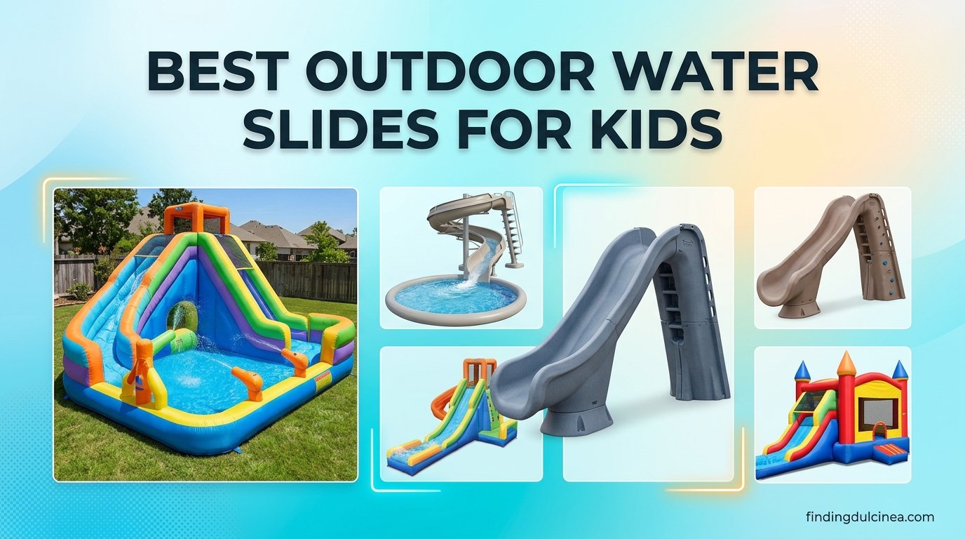 Best outdoor water slides for kids