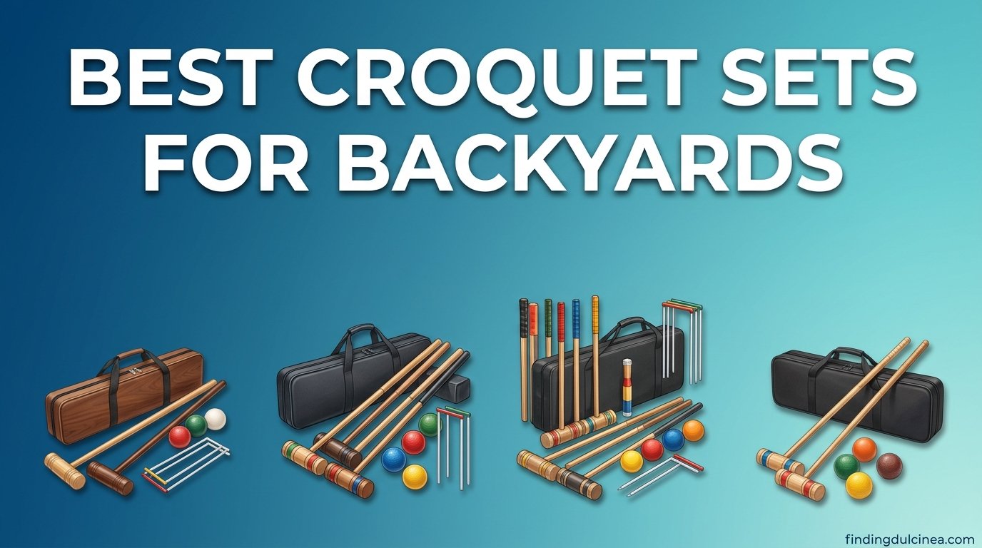 Best croquet sets for backyards