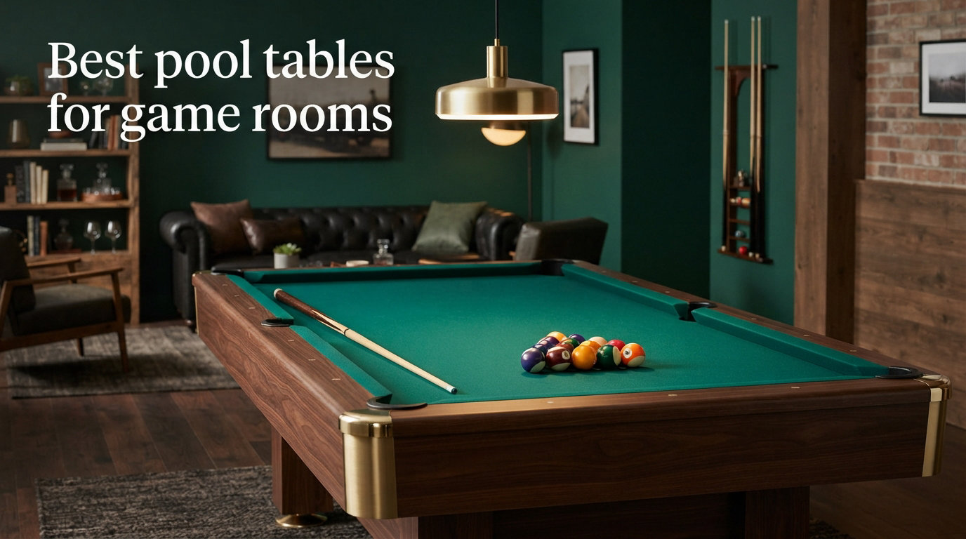 Best pool tables for game rooms