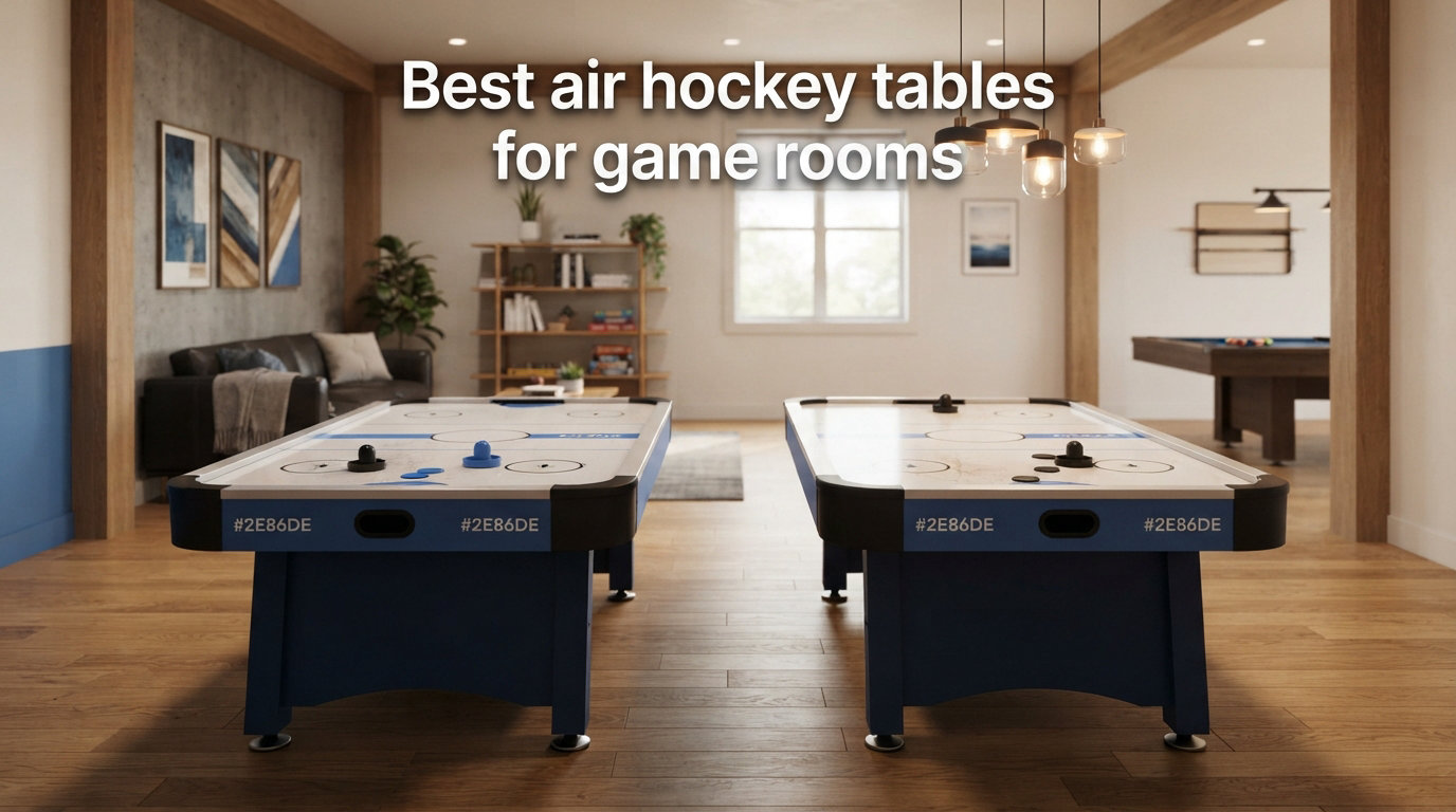 Best air hockey tables for game rooms