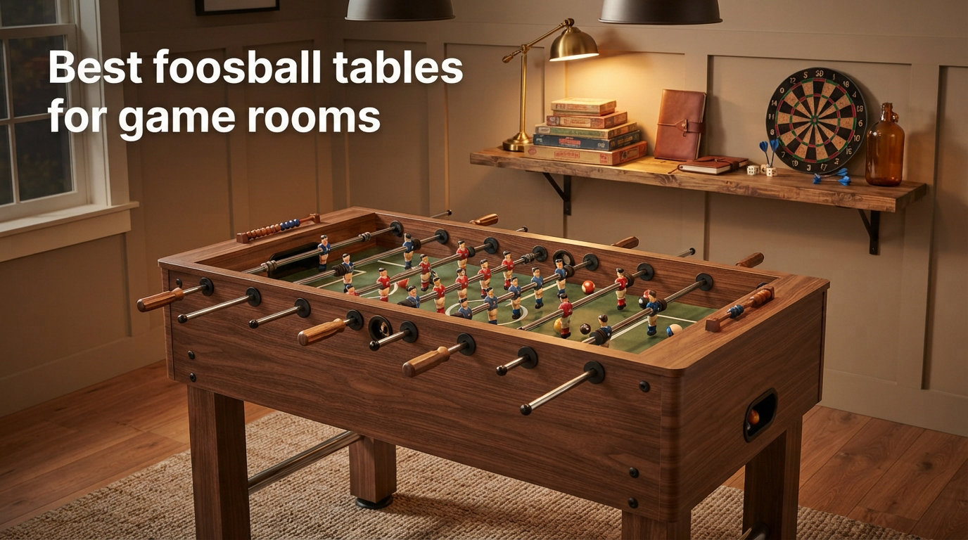 Best foosball tables for game rooms