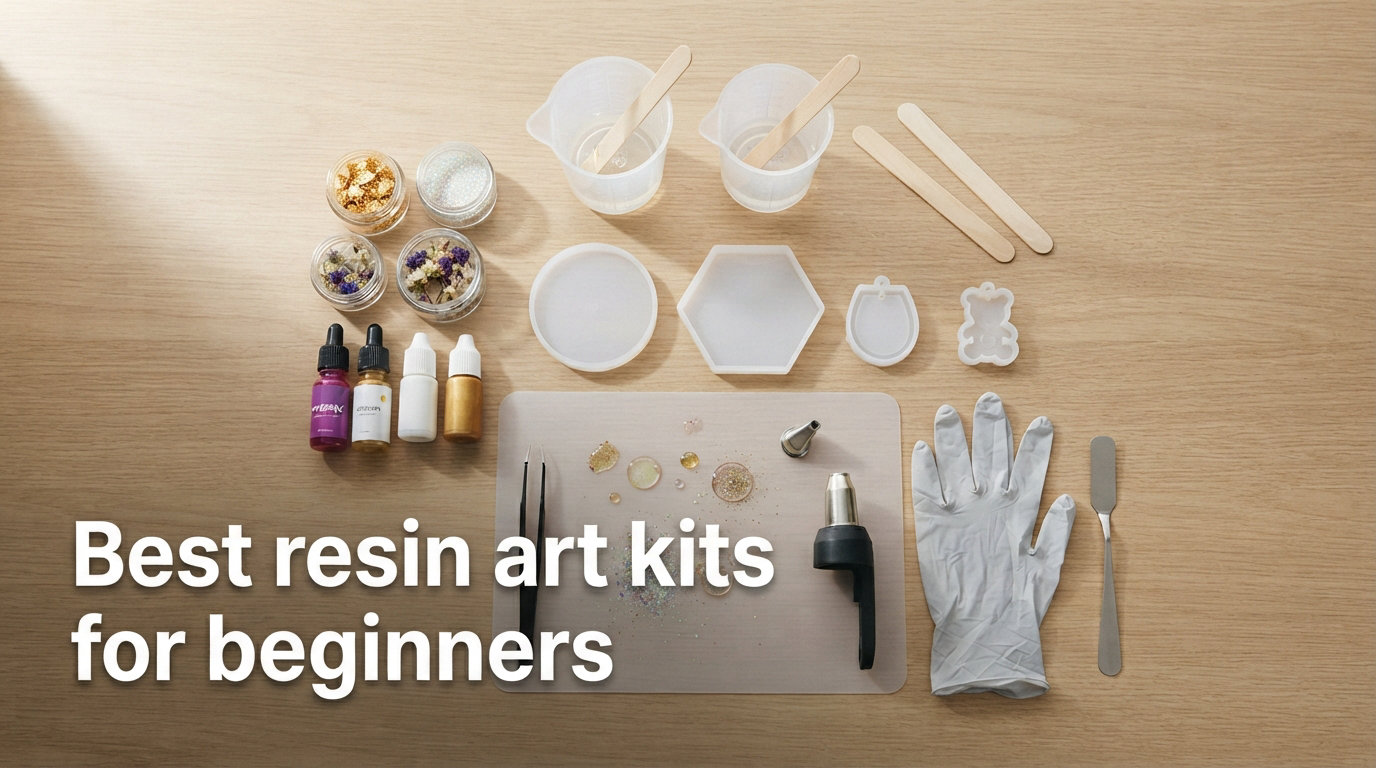 Best resin art kits for beginners