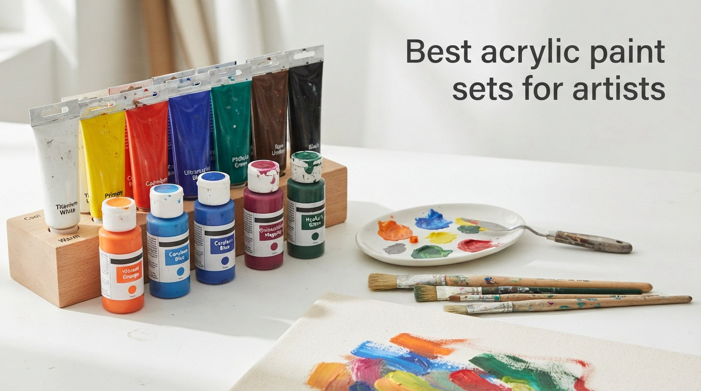 Best acrylic paint sets for artists
