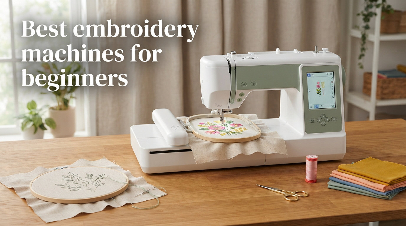 Best embroidery machines for beginners