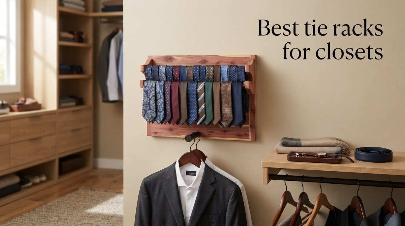 Best tie racks for closets