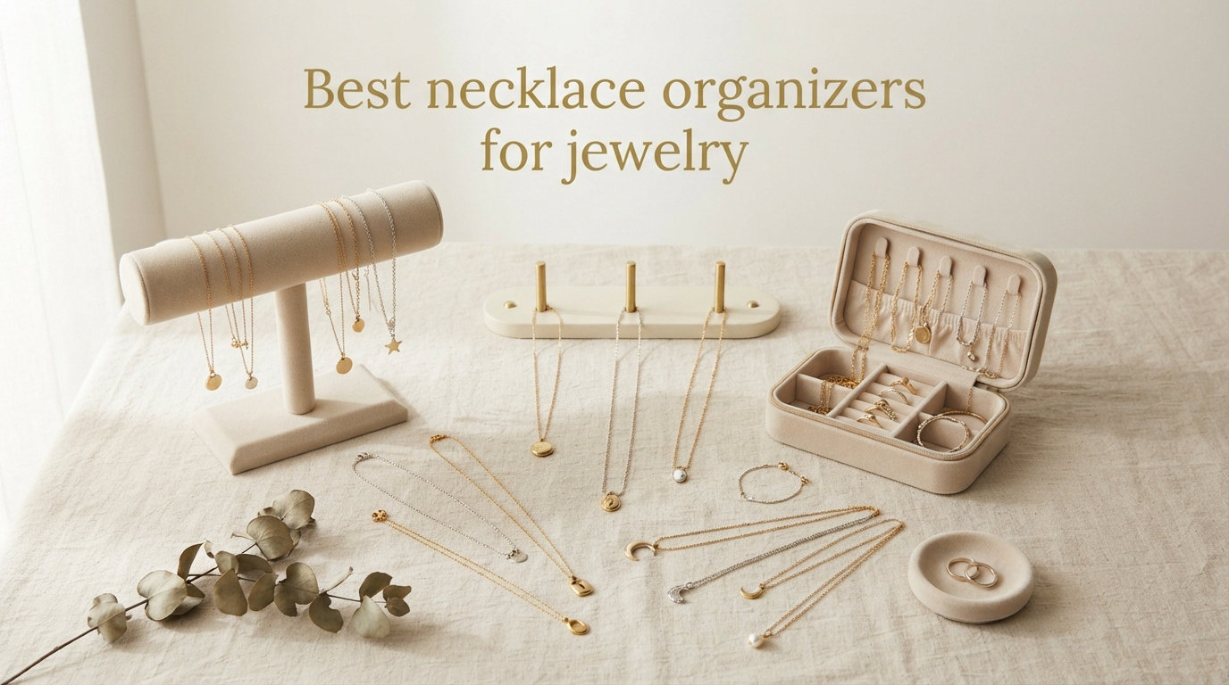 Best necklace organizers for jewelry