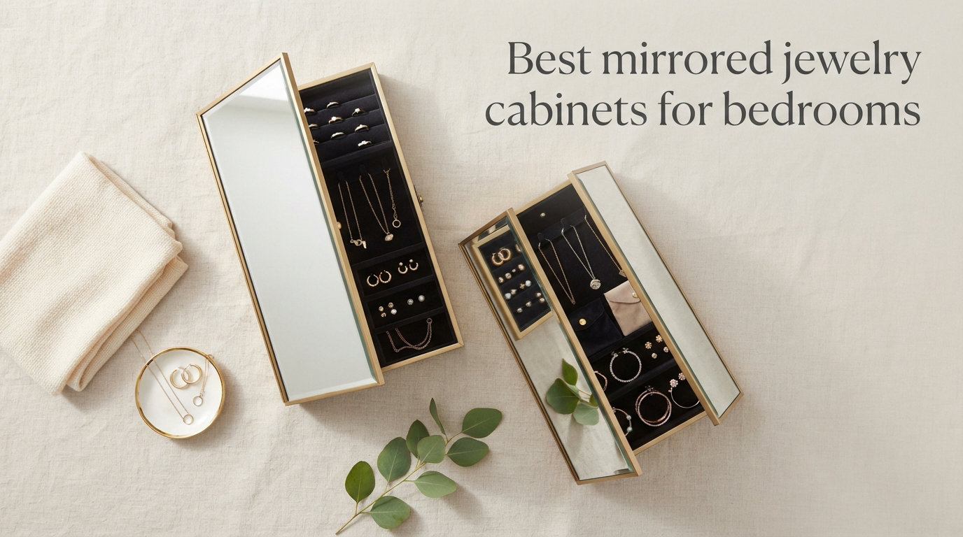 Best mirrored jewelry cabinets for bedrooms