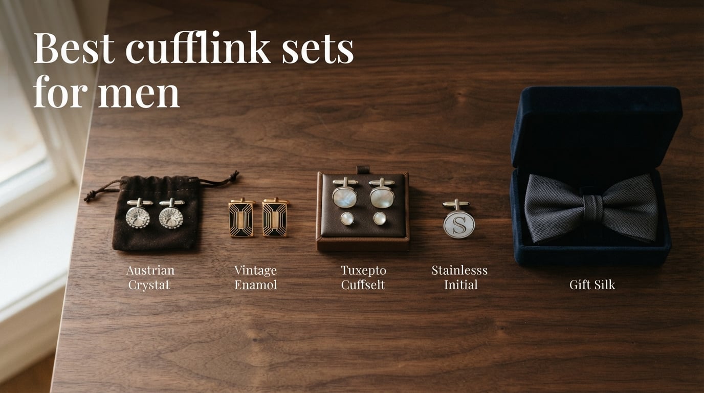 Best cufflink sets for men