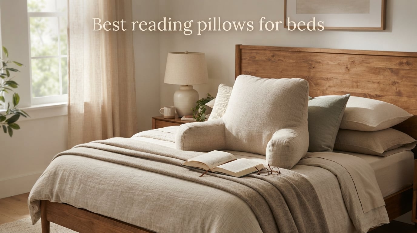 Best reading pillows for beds