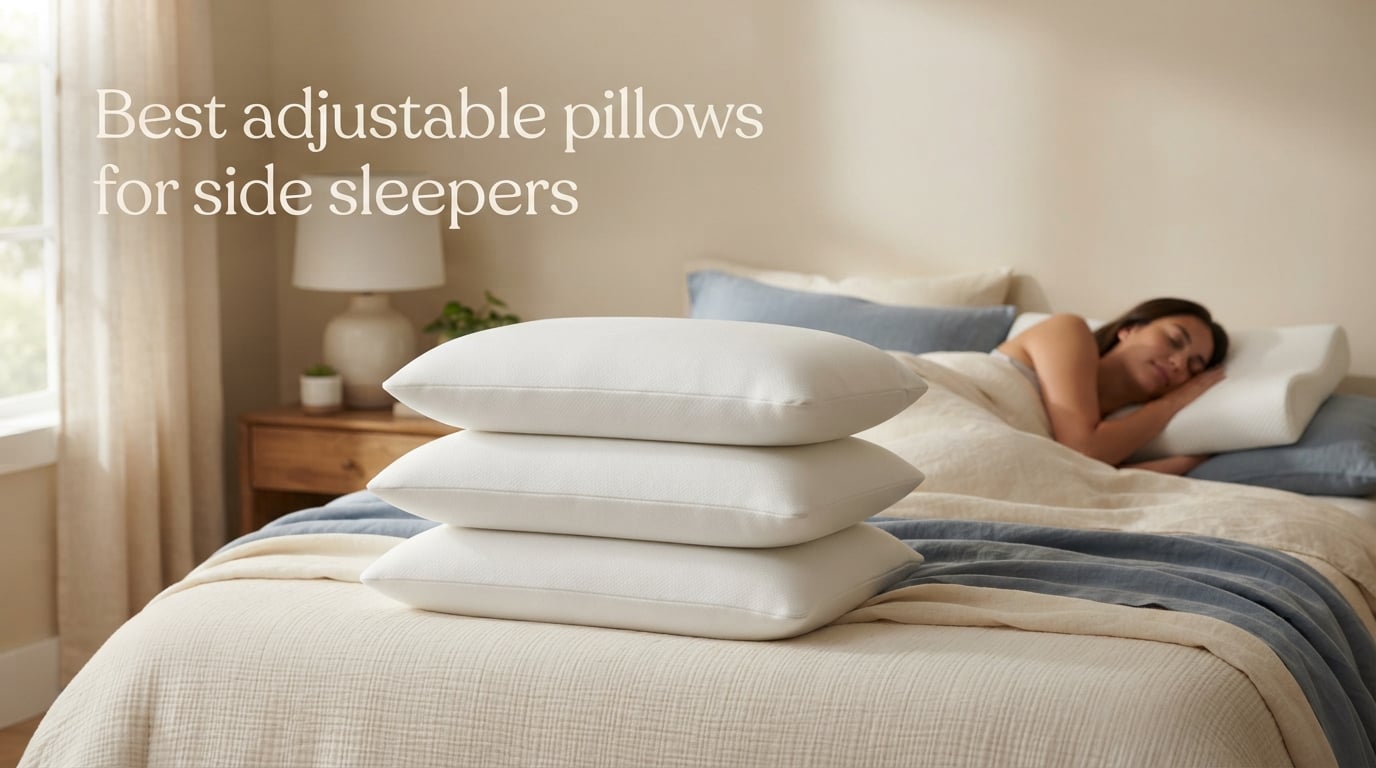 Best adjustable pillows for side sleepers