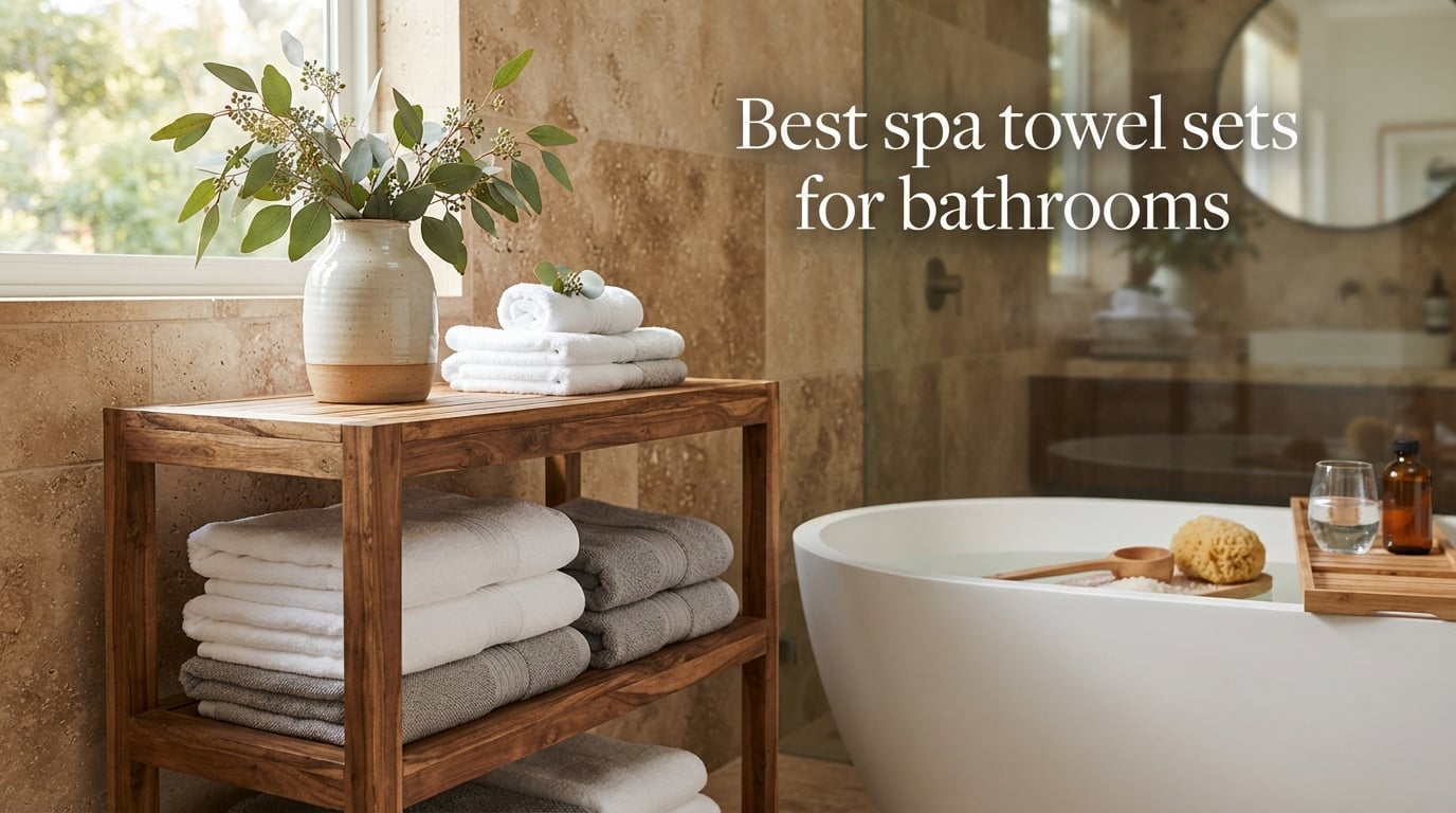 Best spa towel sets for bathrooms