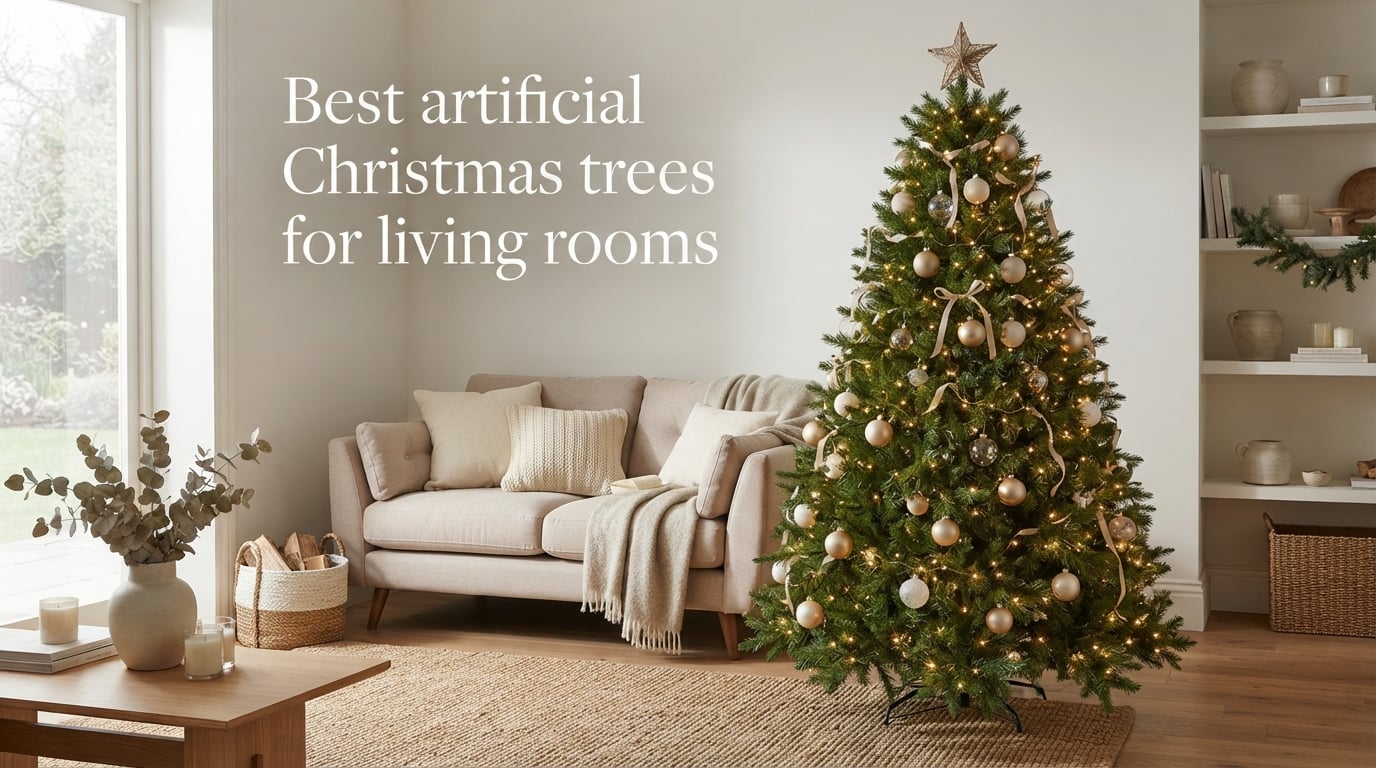 Best artificial Christmas trees for living rooms