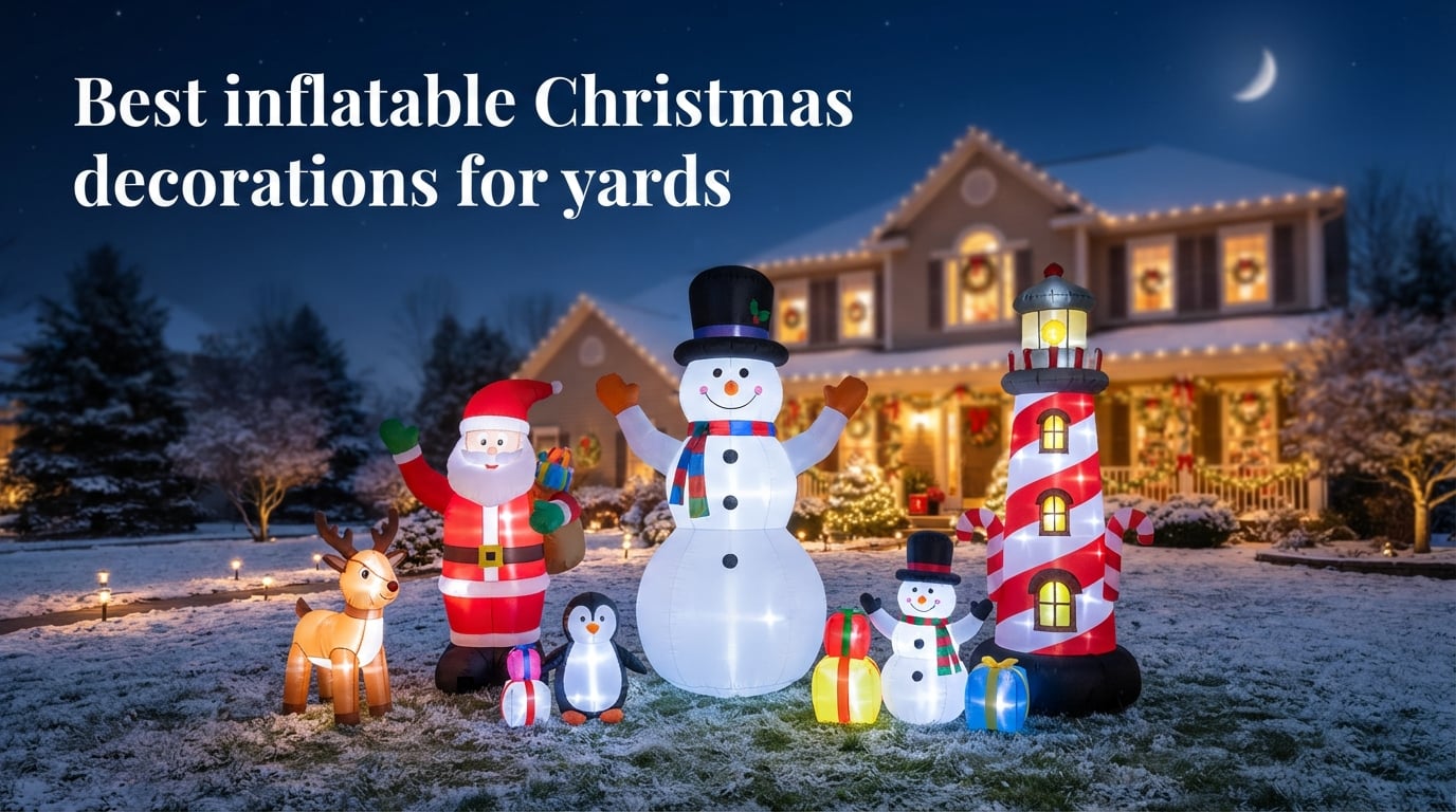 Best inflatable Christmas decorations for yards