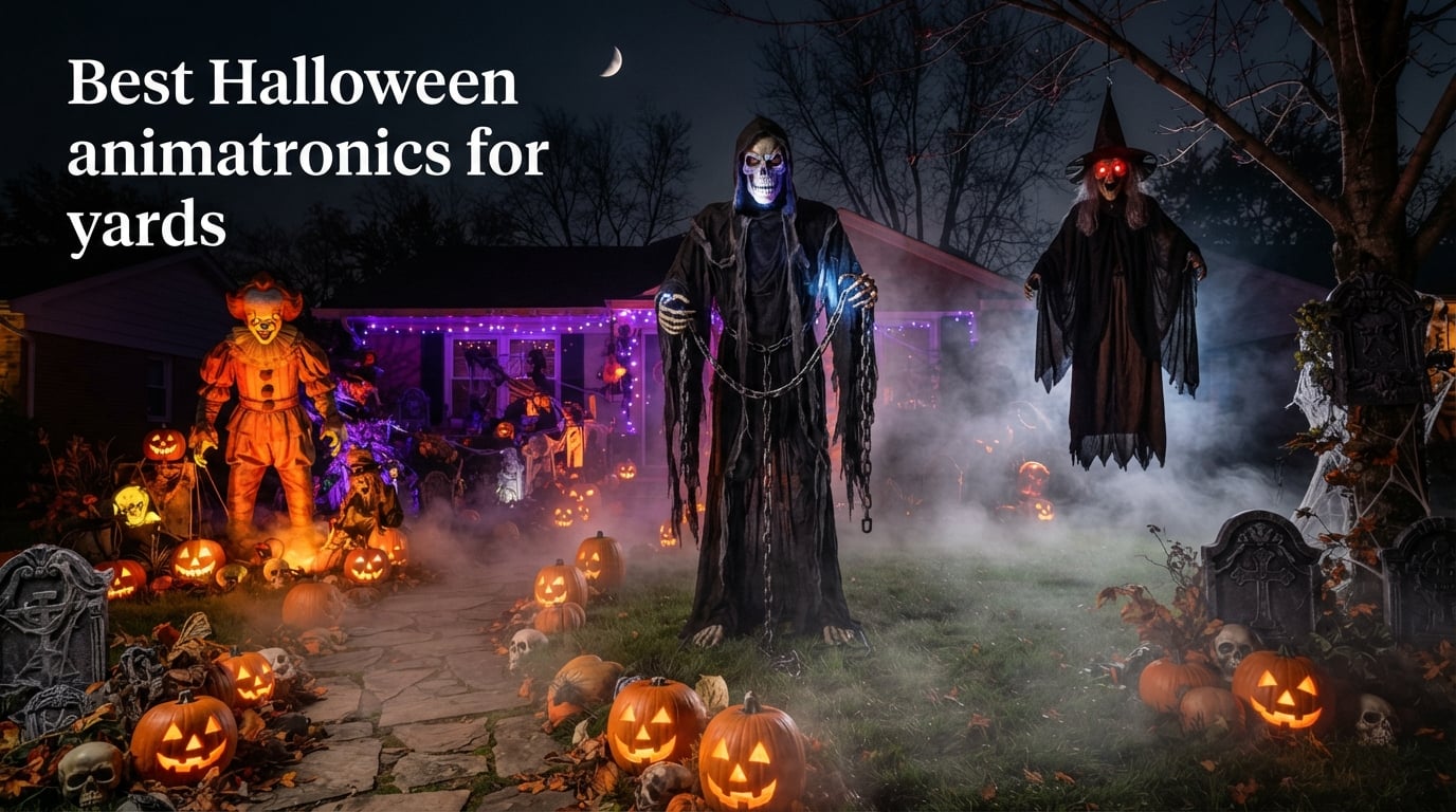 Best Halloween animatronics for yards