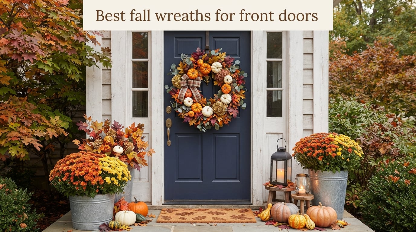 Best fall wreaths for front doors