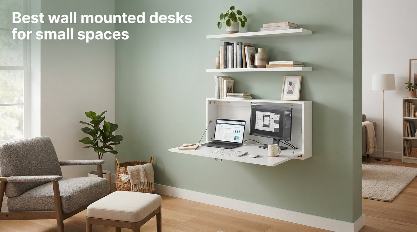Best wall mounted desks for small spaces