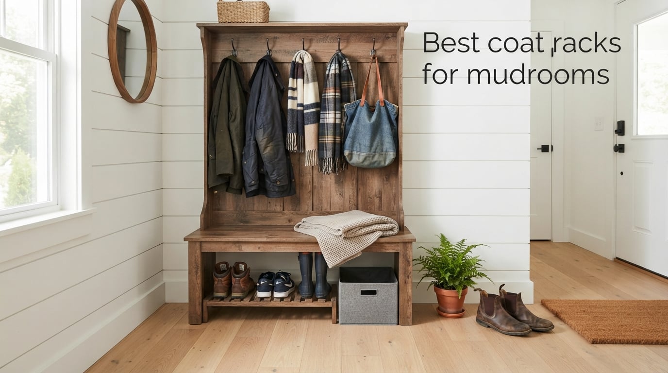 Best coat racks for mudrooms
