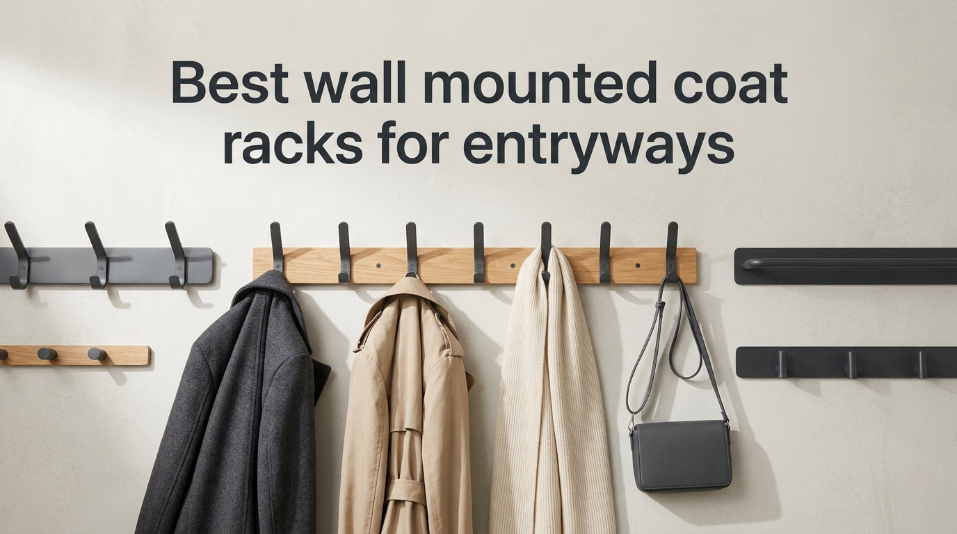 Best wall mounted coat racks for entryways