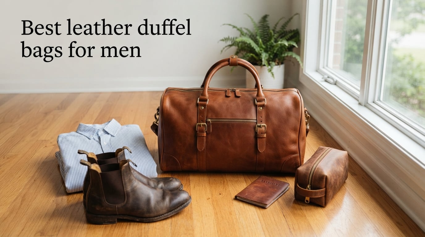 Best leather duffel bags for men