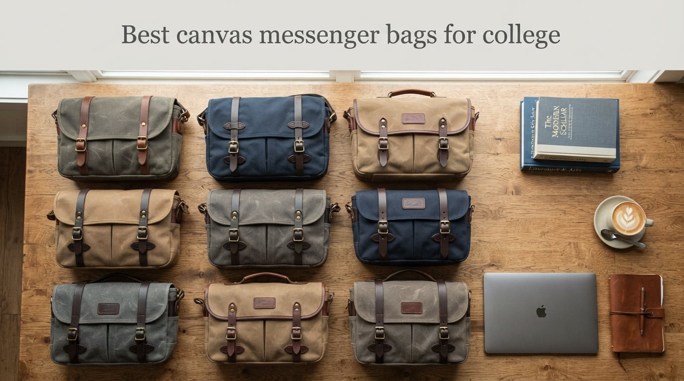 Best canvas messenger bags for college