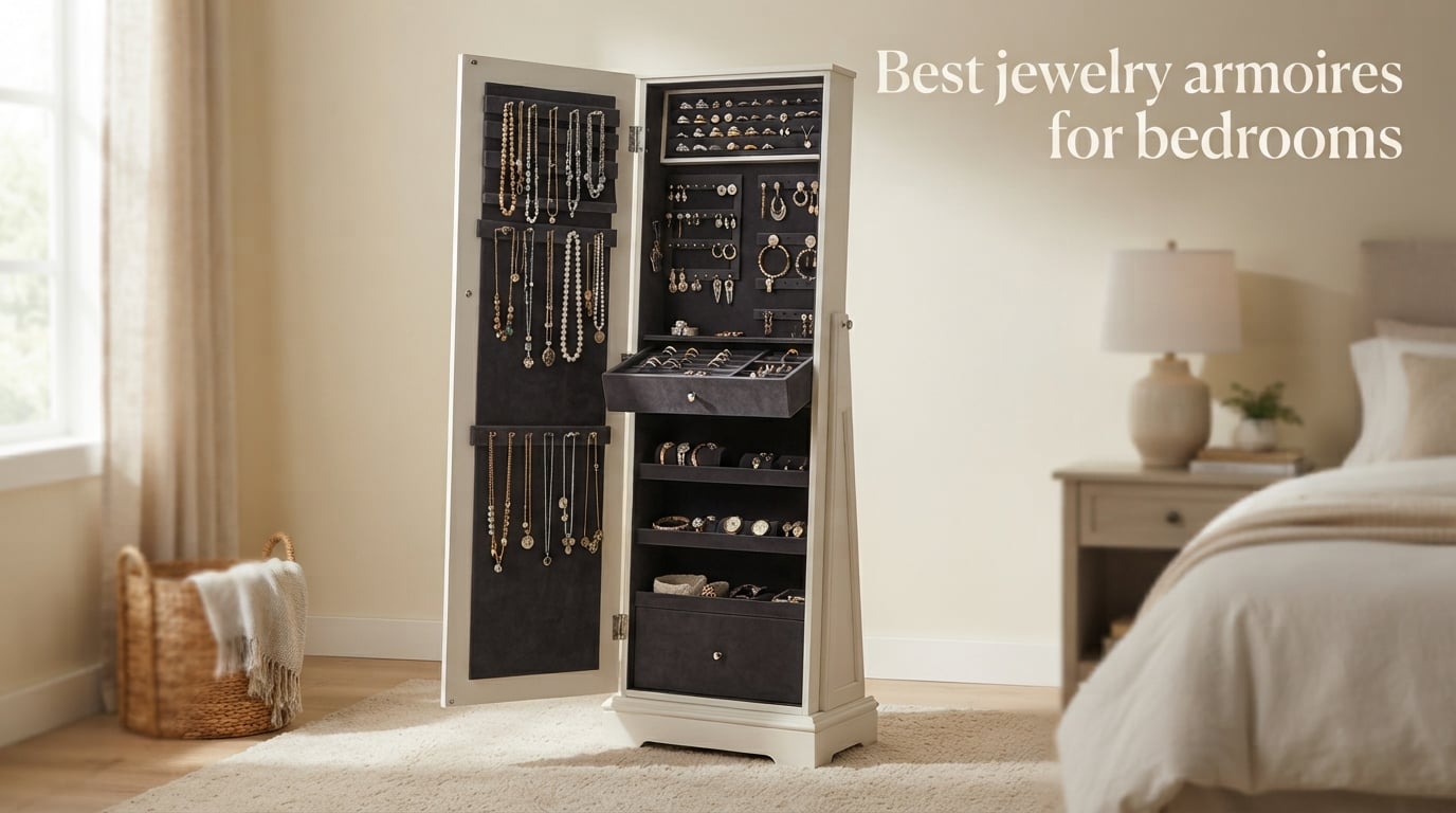 Best jewelry armoires for bedrooms