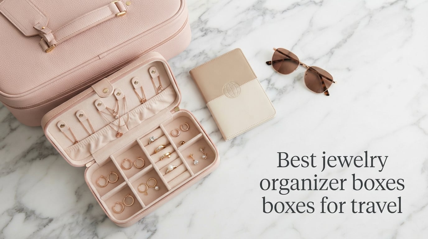 Best jewelry organizer boxes for travel