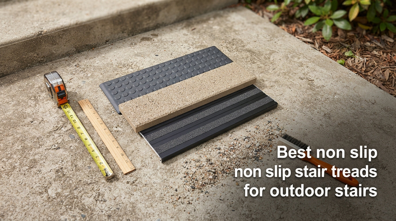 Best non slip stair treads for outdoor stairs