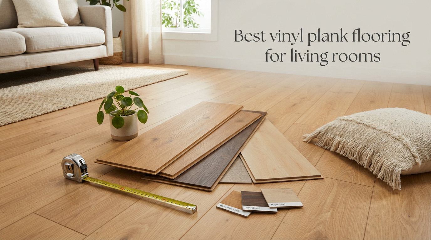 Best vinyl plank flooring for living rooms