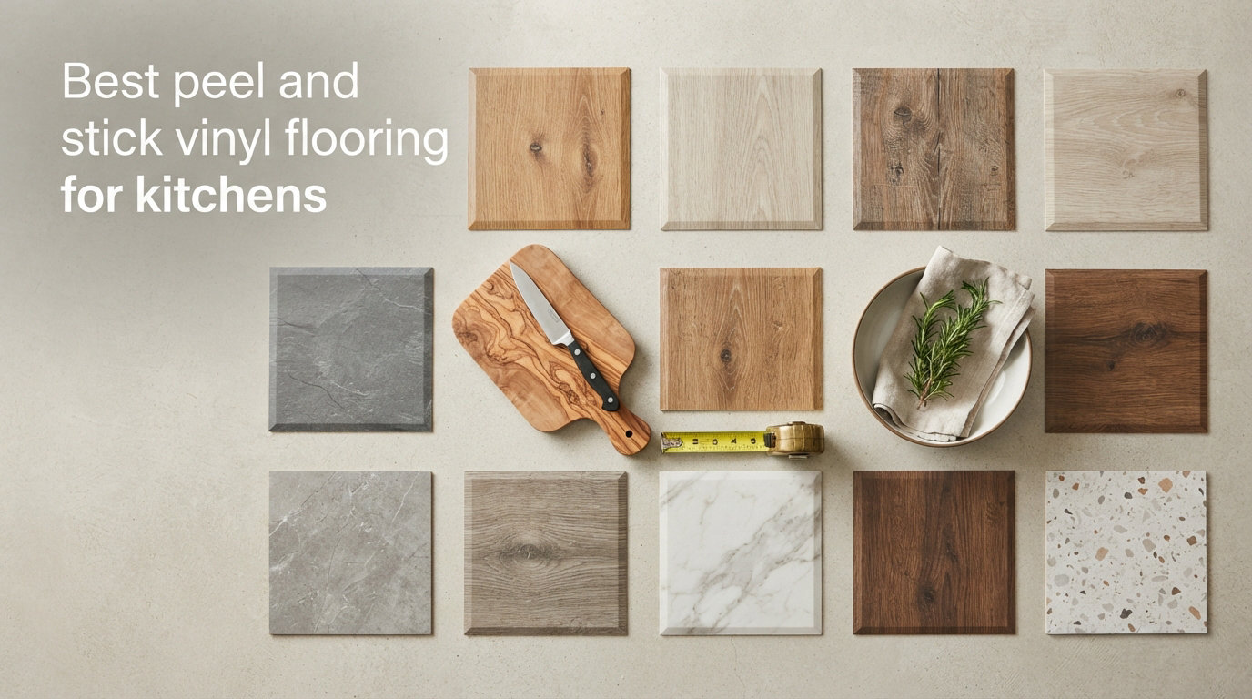 Best peel and stick vinyl flooring for kitchens