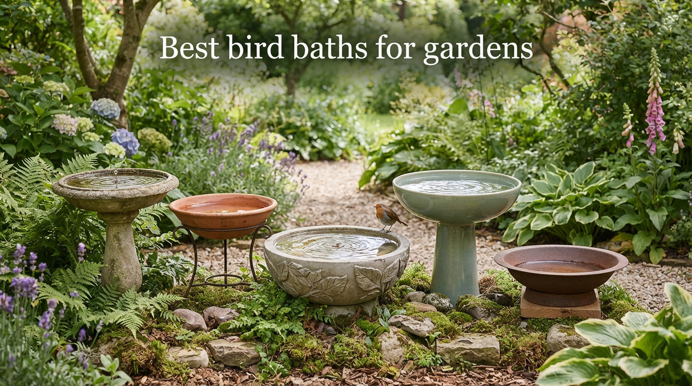 Best bird baths for gardens