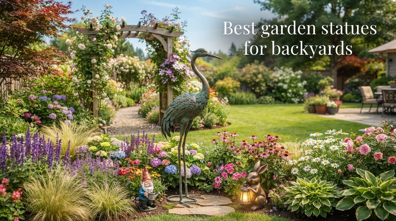 Best garden statues for backyards
