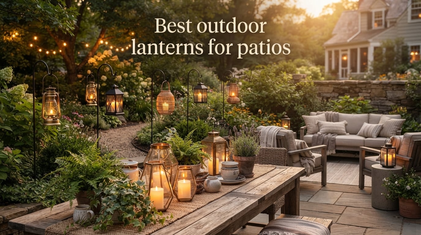 Best outdoor lanterns for patios
