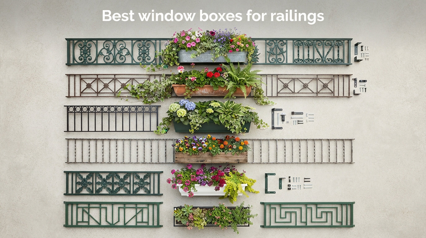 Best window boxes for railings