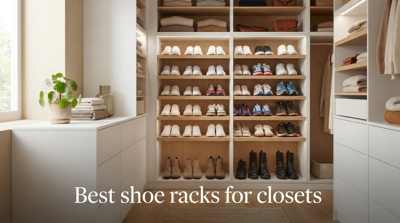 Best shoe racks for closets