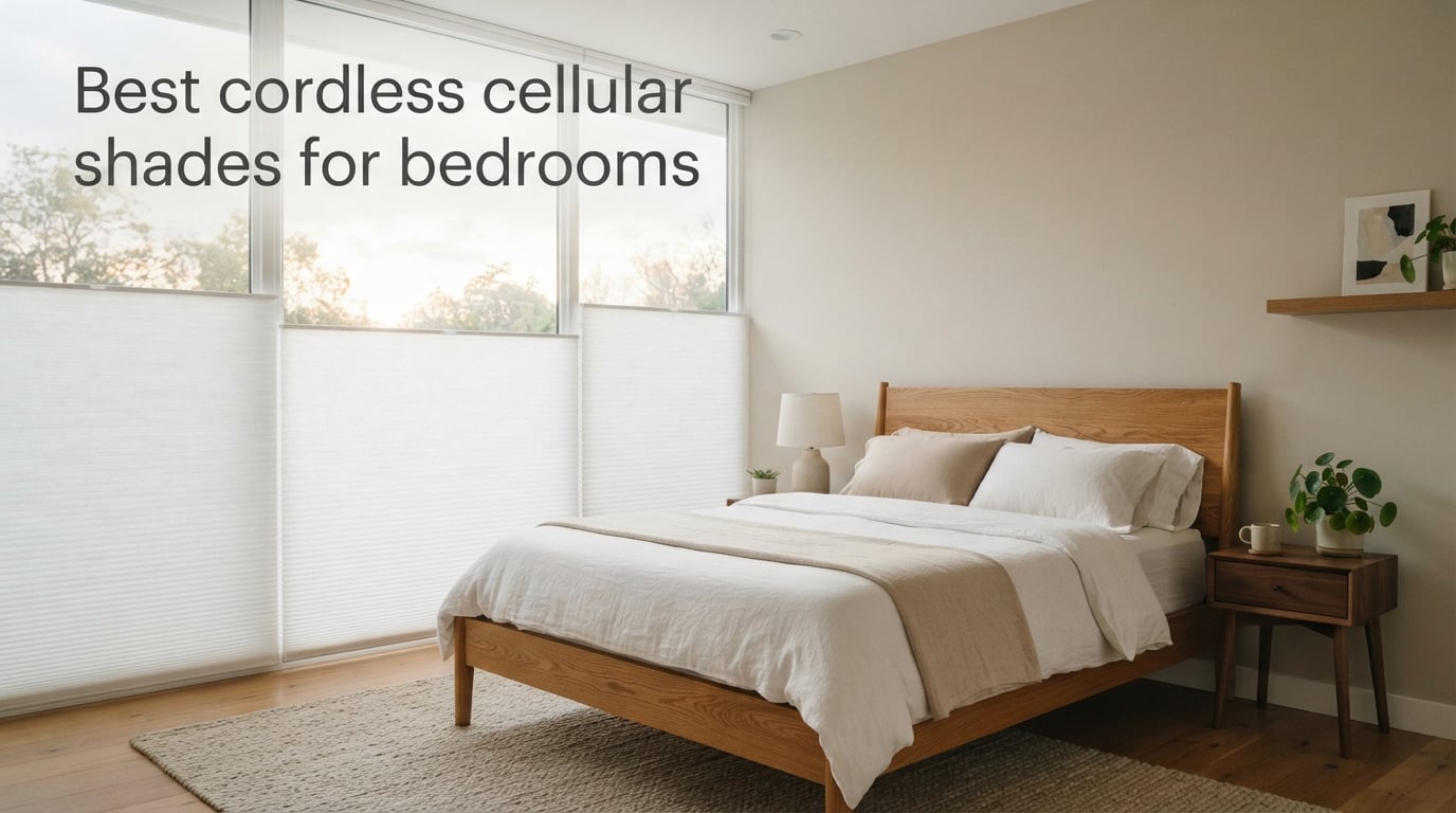 Best cordless cellular shades for bedrooms
