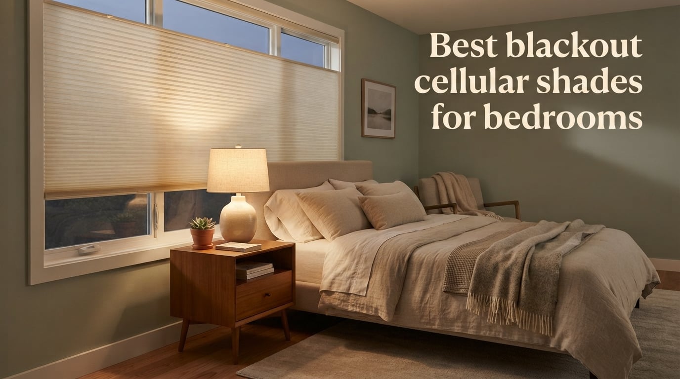 Best blackout cellular shades for bedrooms