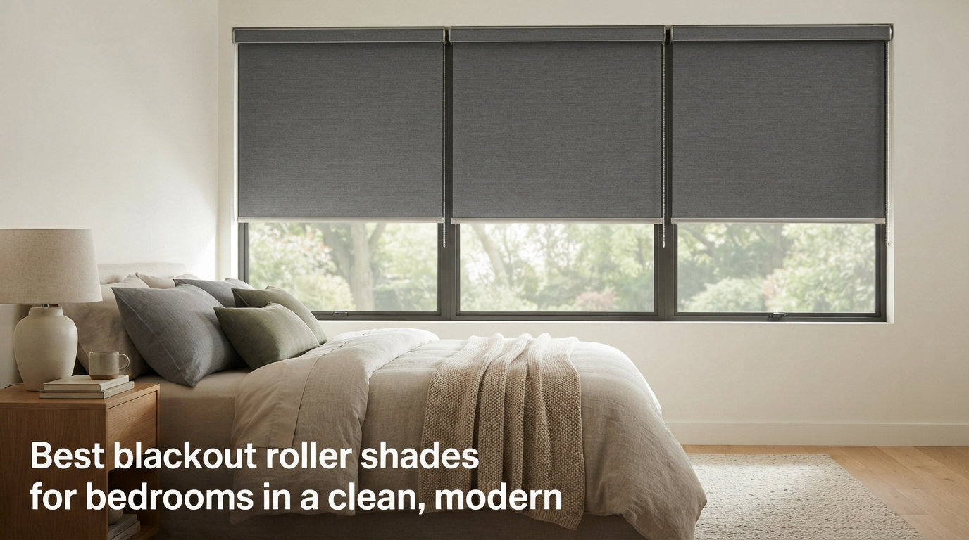 Best blackout roller shades for bedrooms