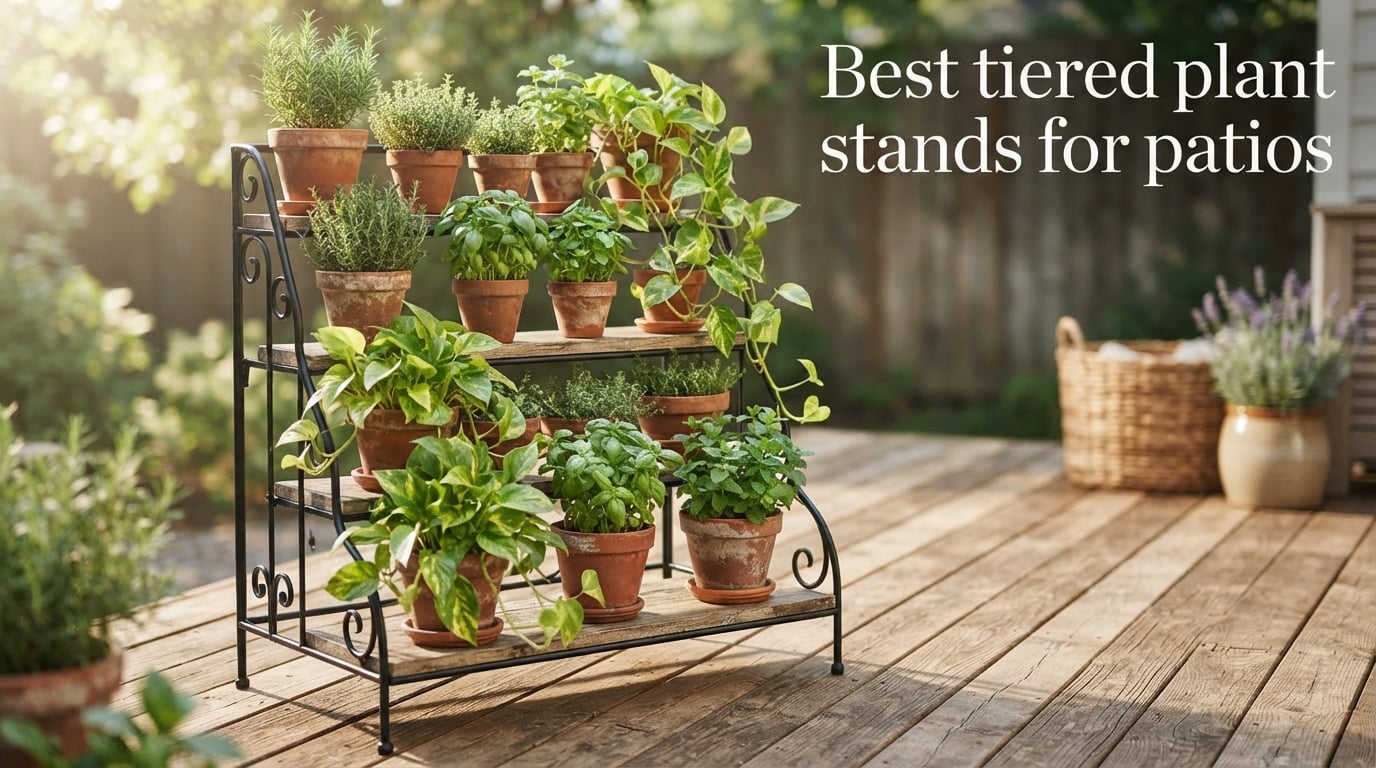 Best tiered plant stands for patios