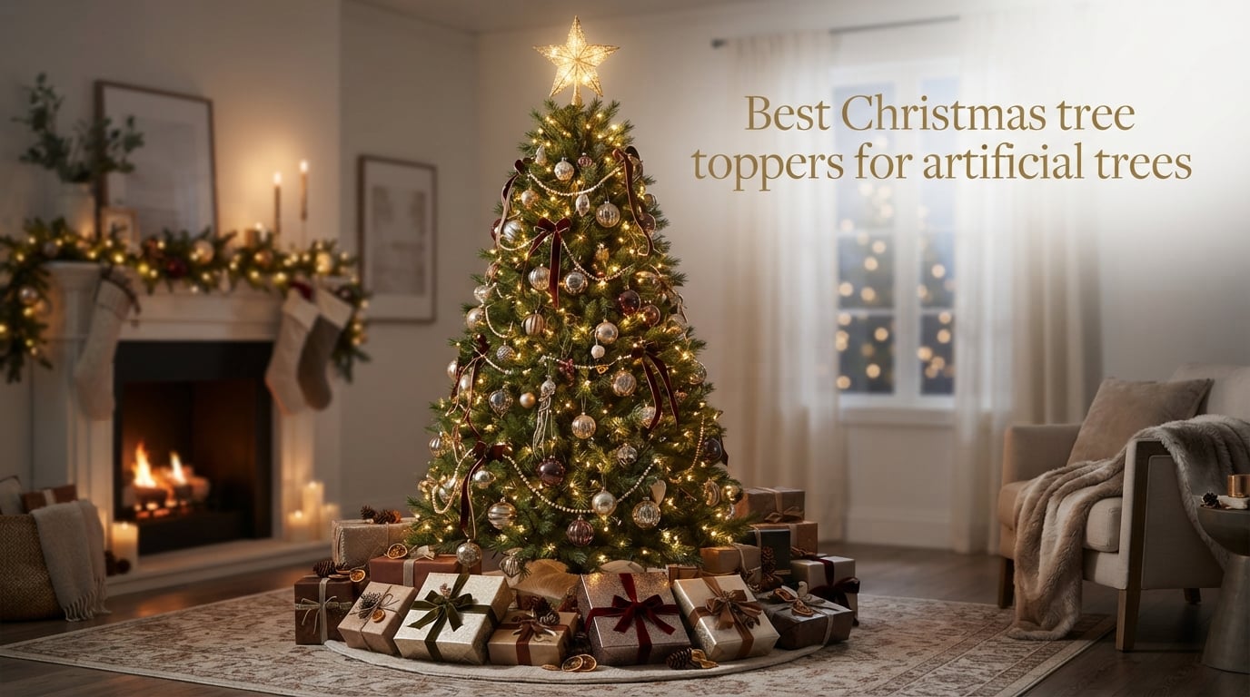 Best Christmas tree toppers for artificial trees