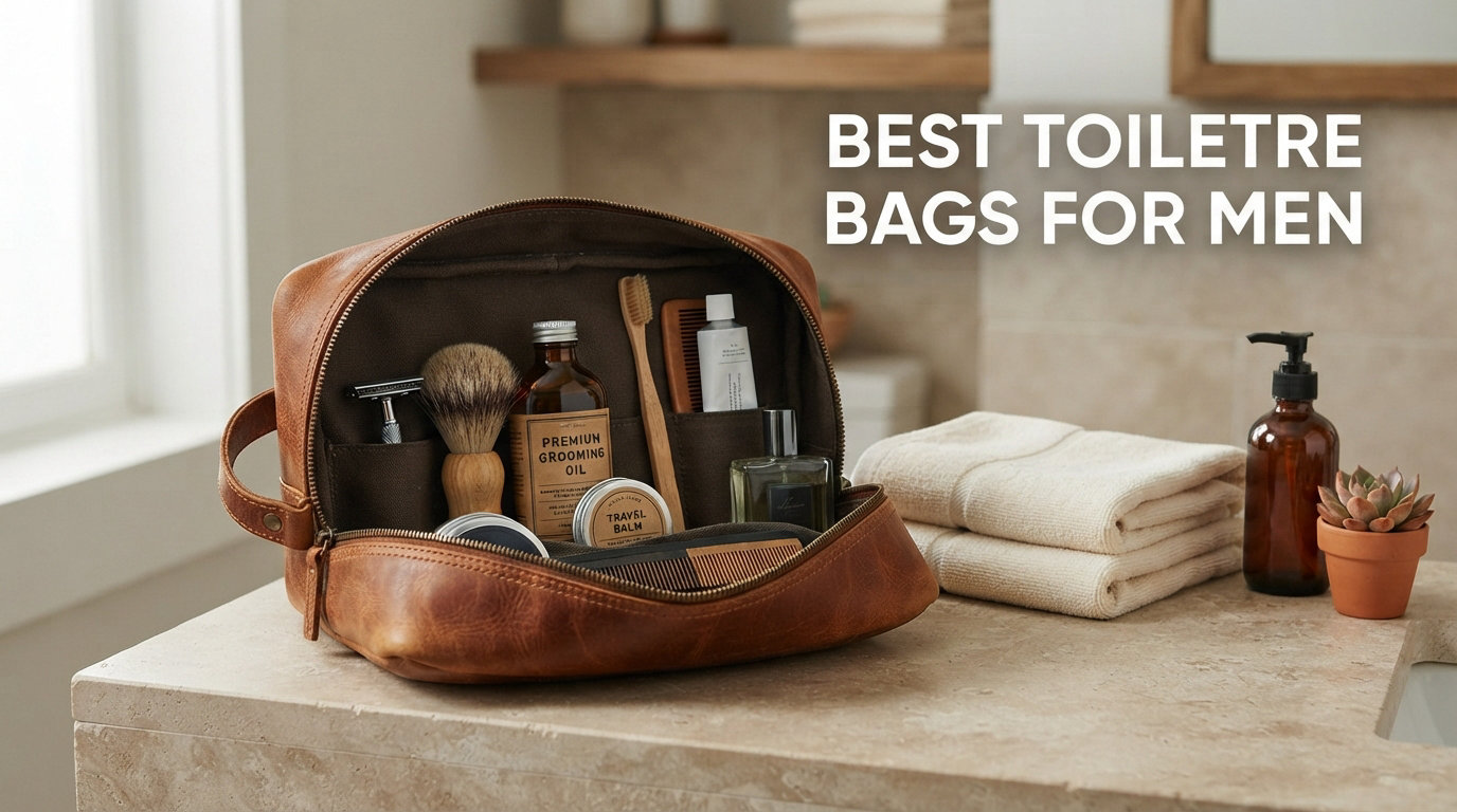 Best toiletry bags for men