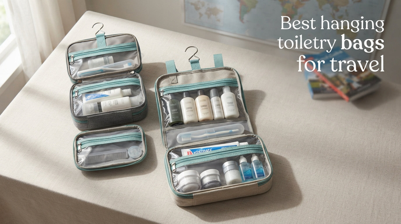 Best hanging toiletry bags for travel