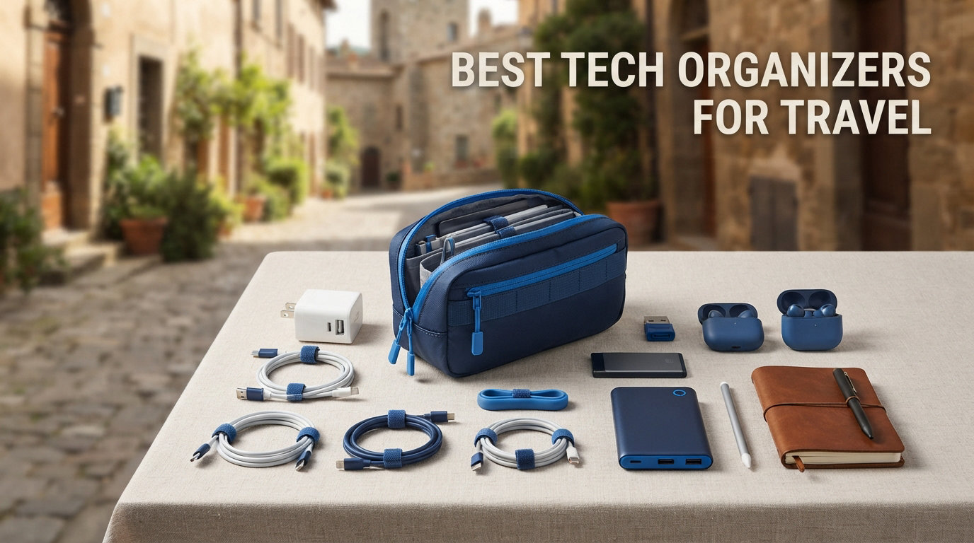 Best tech organizers for travel