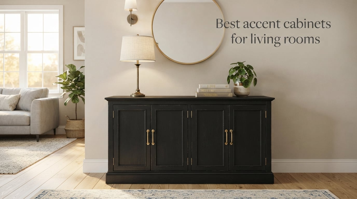 Best accent cabinets for living rooms
