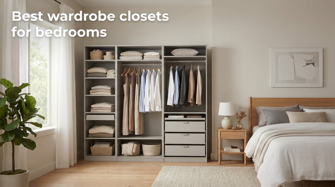 Best wardrobe closets for bedrooms