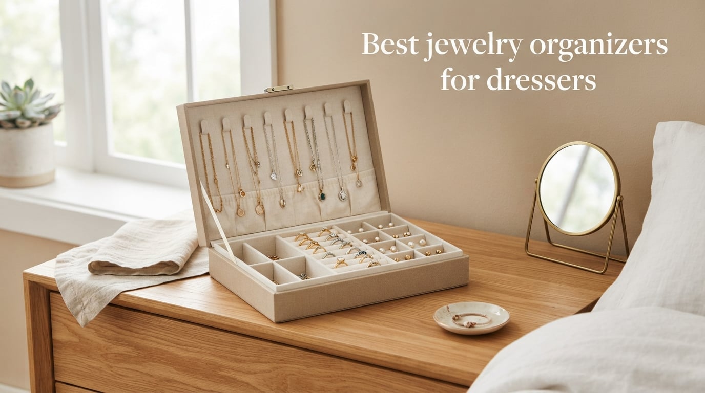 Best jewelry organizers for dressers