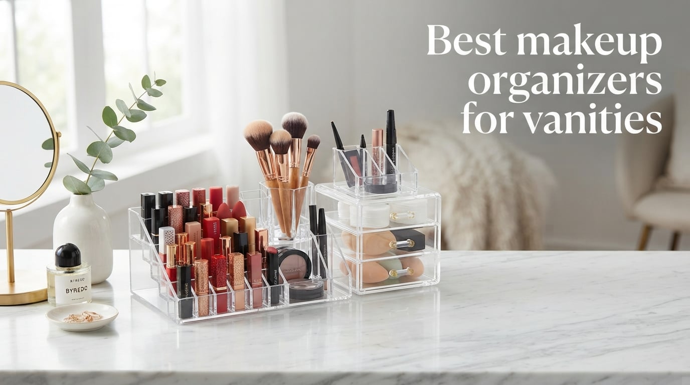 Best makeup organizers for vanities