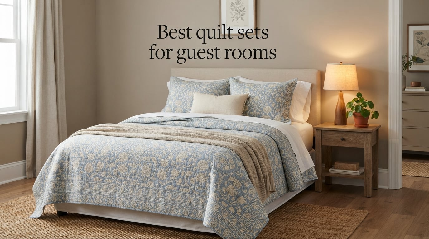 Best quilt sets for guest rooms